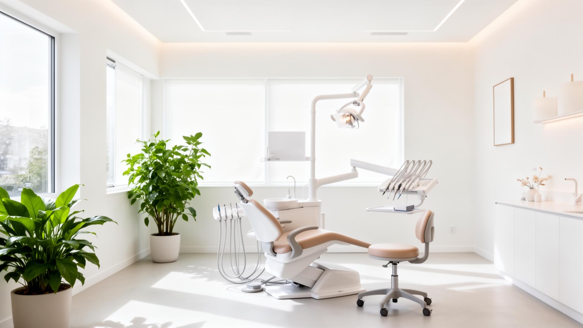 Modern dental clinic interior